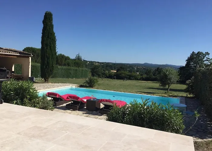 Belle Maison Avec Piscine A Debordement Chauffee Βίλα Barjac (Gard)